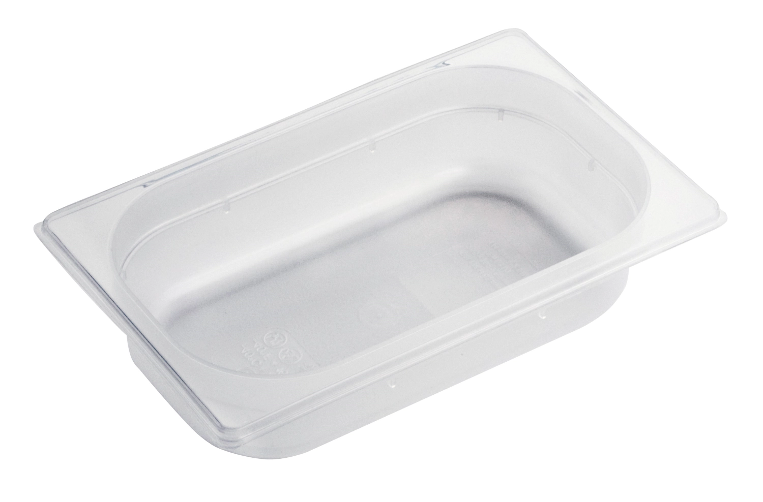 Bac gn 1/4 65 polypropylène 26.5x16.2cm h6.5cm