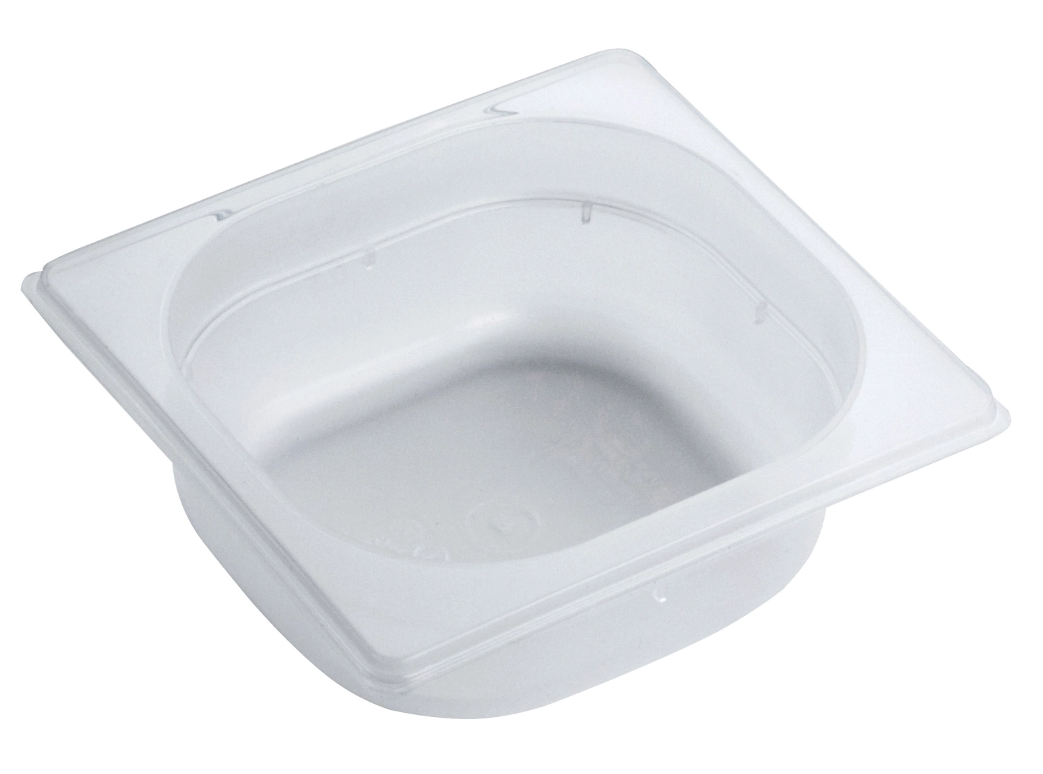 Bac gn 1/6 65 polypropylène 17.6x16.2cm h6.5cm