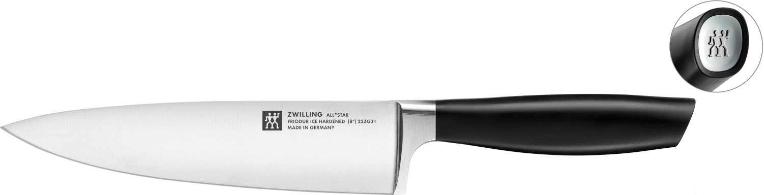 All star couteau de cuisine 200, chrome-argent
