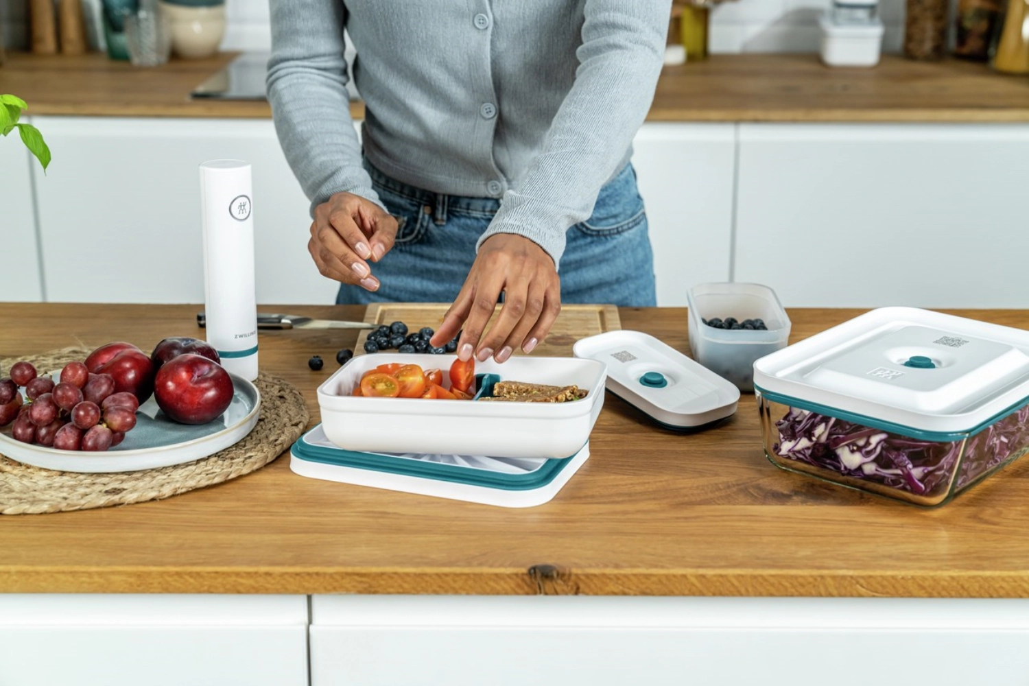 16pcs. Fresh & Save La Mer Kit de démarrage sous vide, M/L