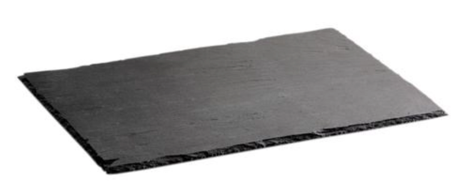 Platzteller, Schiefer, versiegelt 30x20x0.5cm