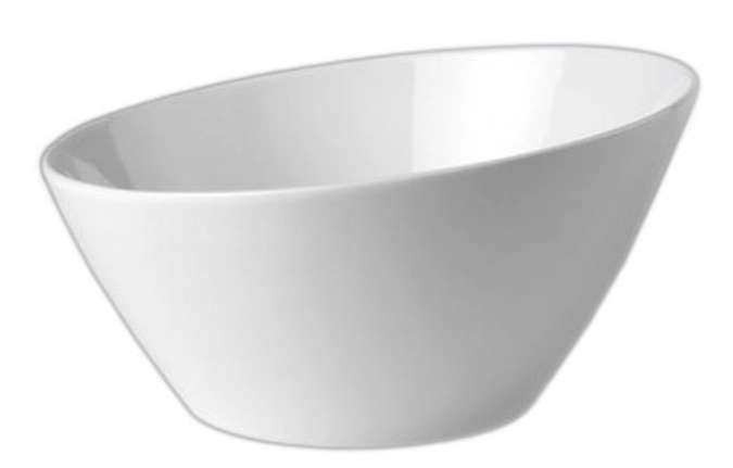 Lot de 6 CATERING DE LUXE Bol, porcelaine, blanc, D19cm, 1L