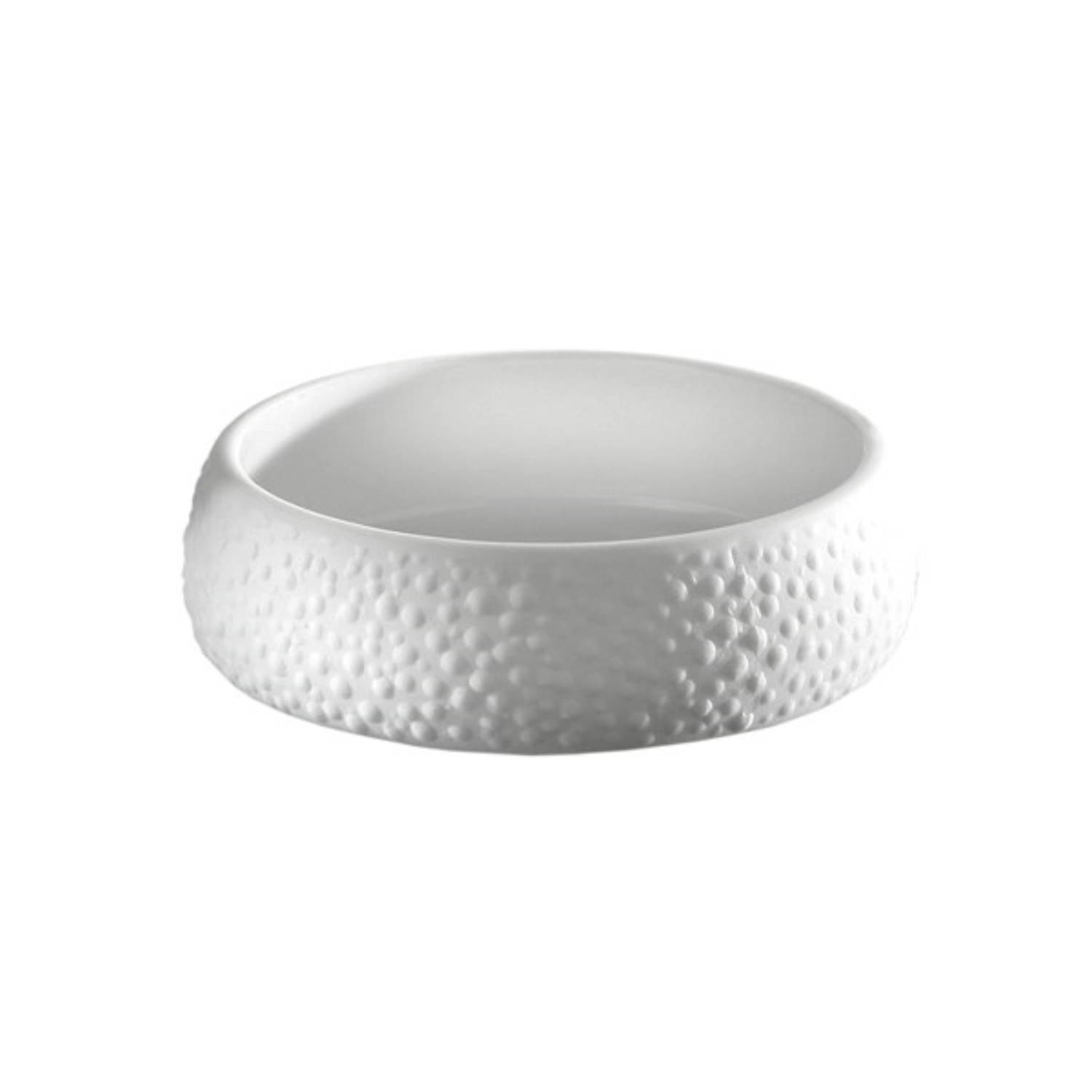 CUSPIS Assiette plate/bol blanc, D9cm, H3cm, 0.1L