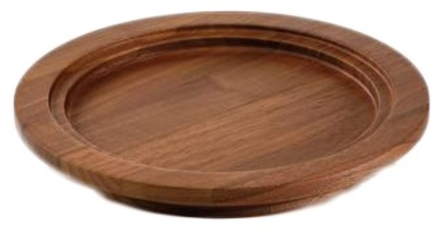 SOLID Dessous de plat, Noyer massif, D30.5cm, H3cm