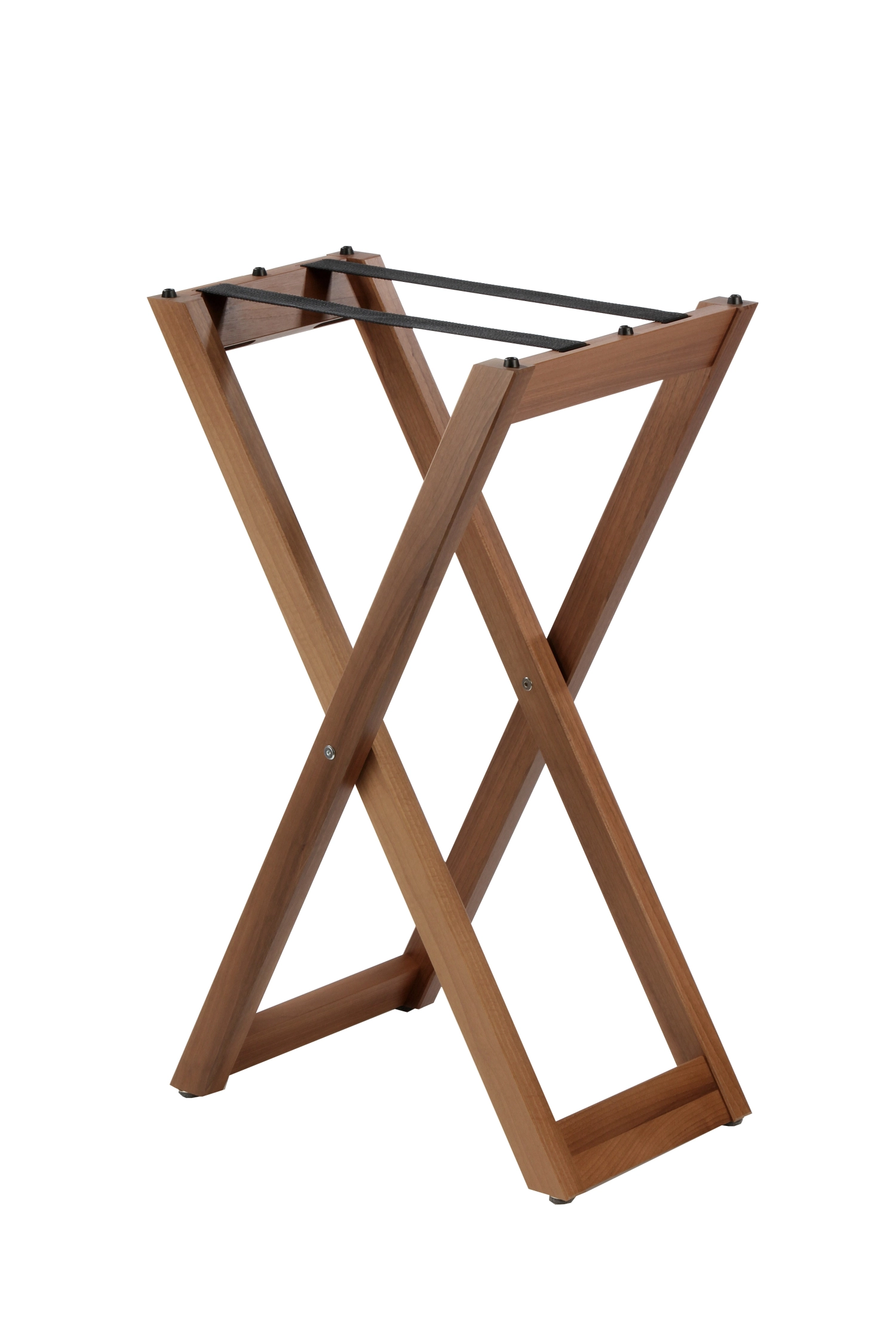 SOLID Tablettständer/Beistelltisch Walnussholz 54.5x36x87cm