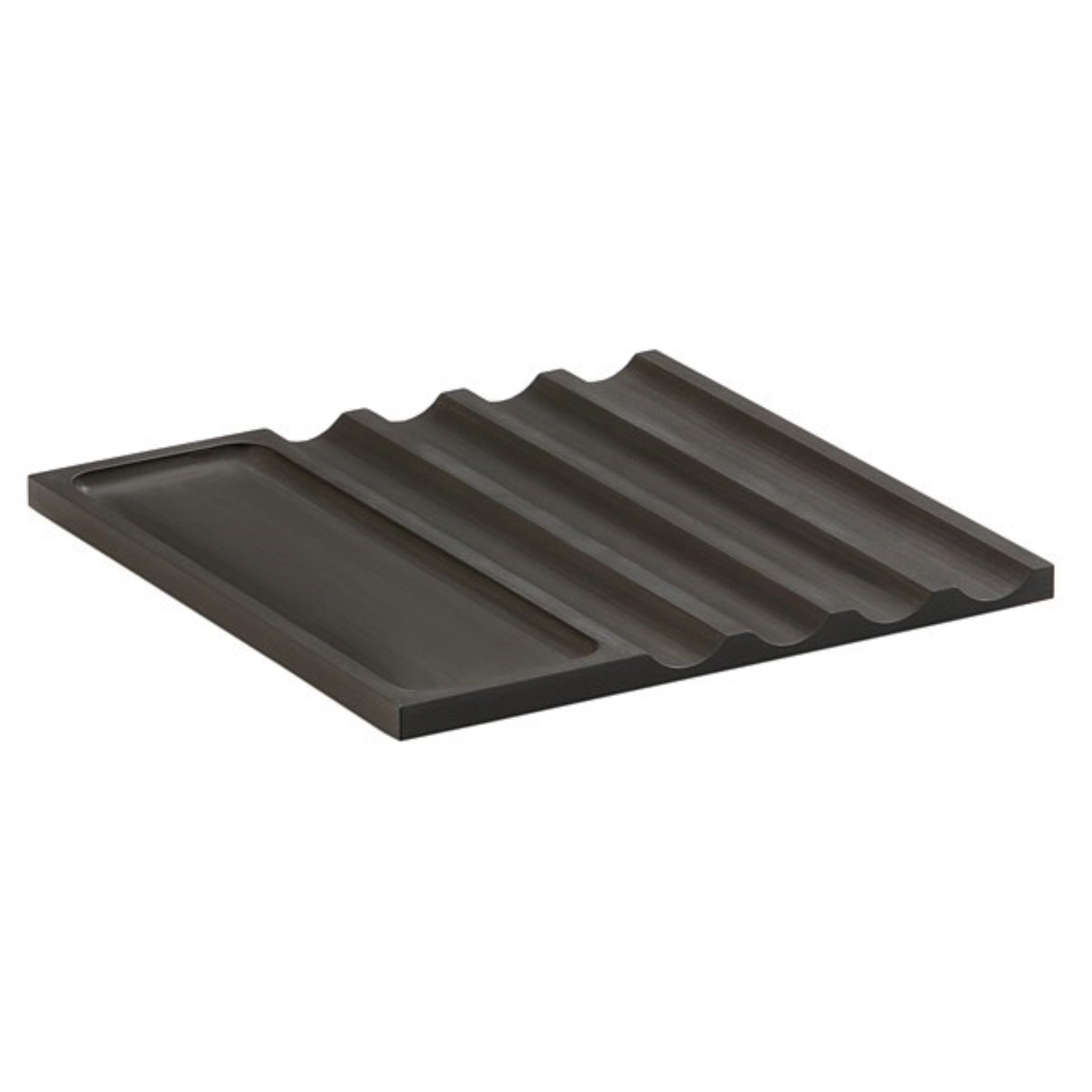 Einsatz für Zigarren, schwarz, 15.8x15.8x1cm