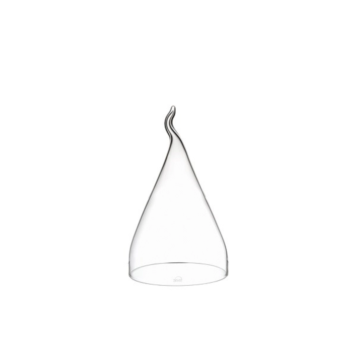 Cloche en verre, verre borosilicaté D18.5cm, H29-32cm
