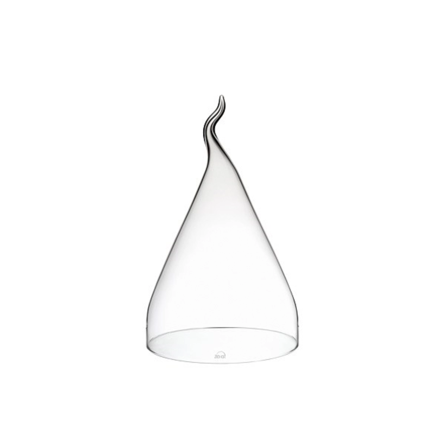 Cloche en verre, verre borosilicaté D22.5cm, H35-38cm