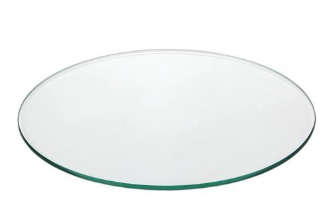 Platzteller, Klarglas, gehärtet, D33cm