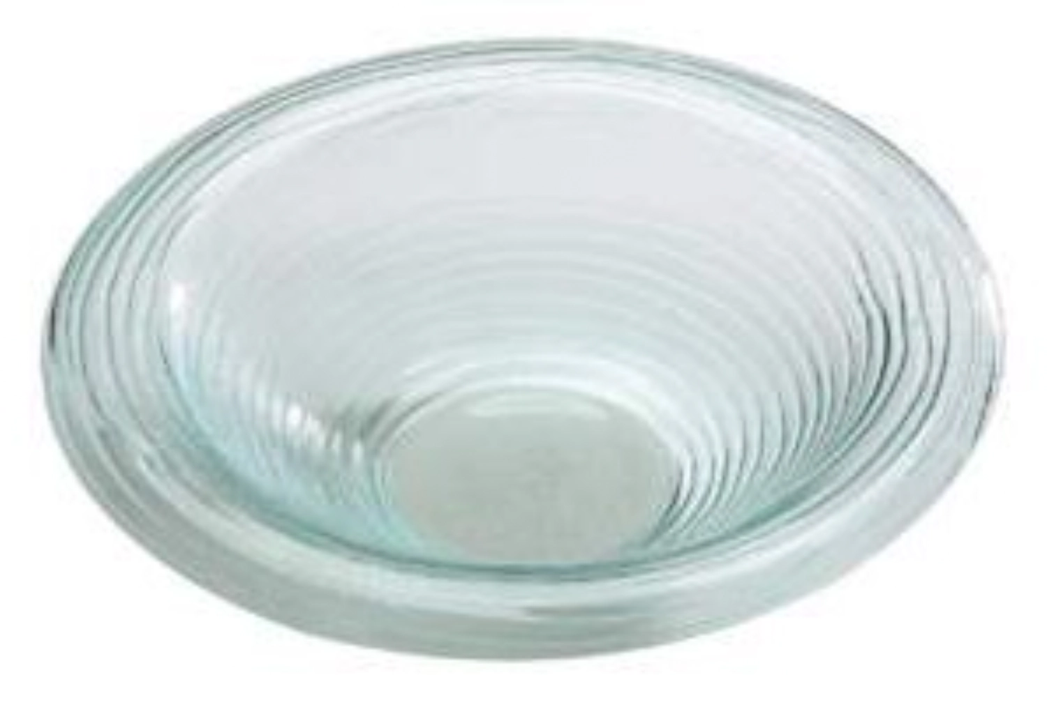 Glas-Buffetschale, klar D45cm, H11cm