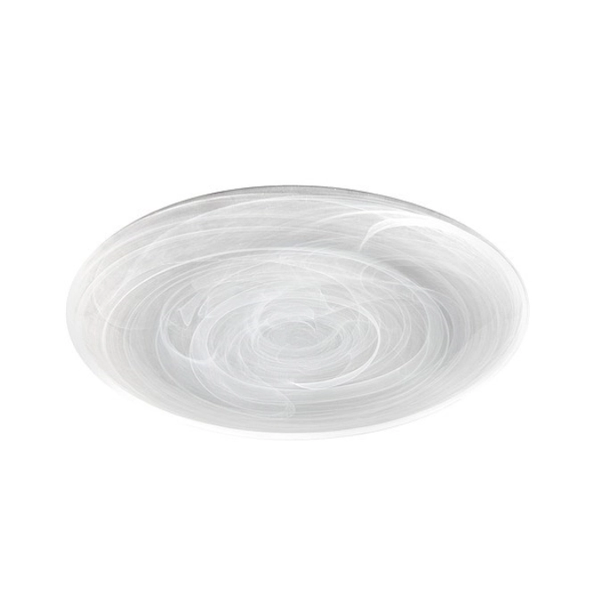 6er Set UNIQUE Glasteller, marmoriert/satiniert, D28cm