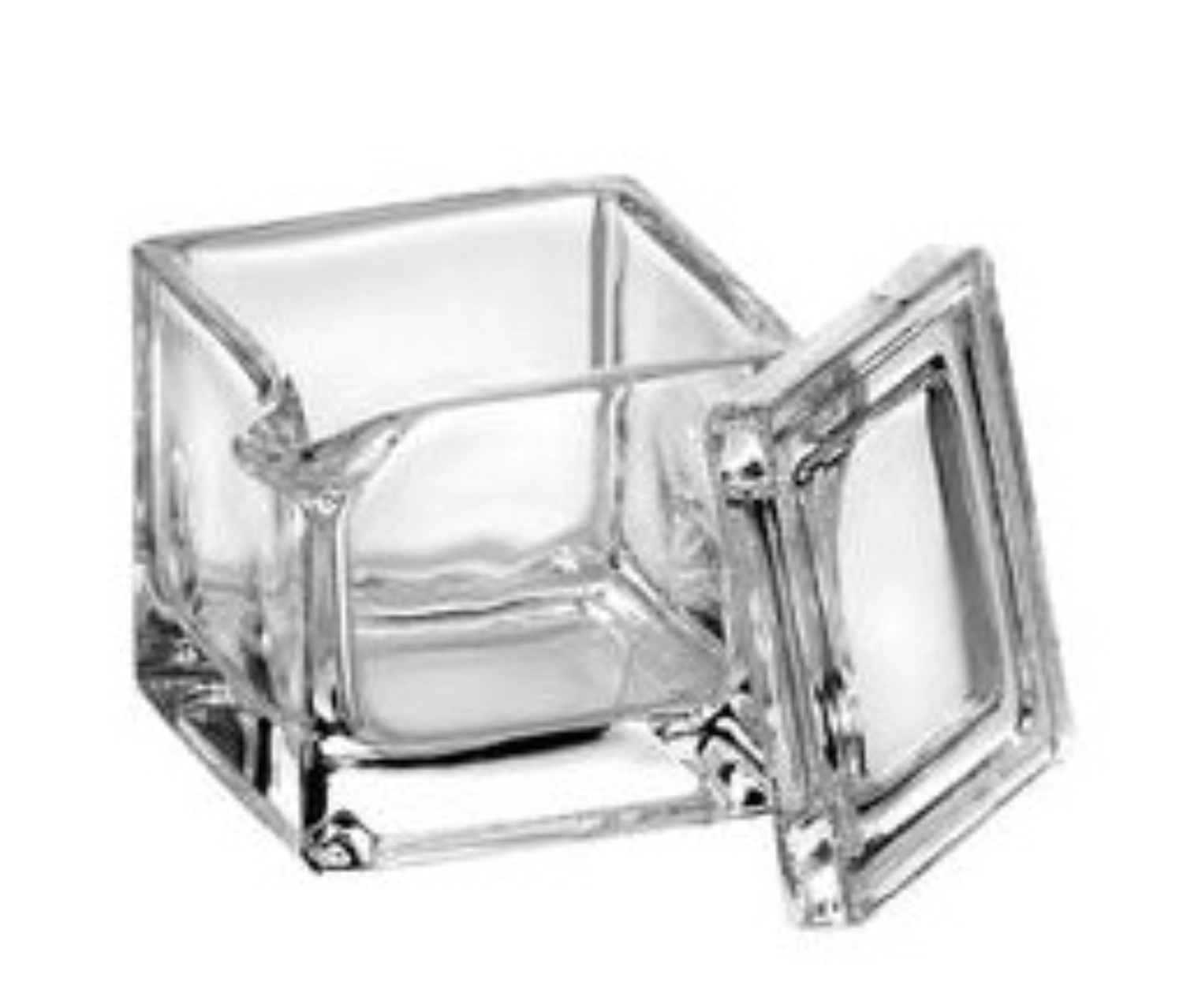 Set de 4 verseurs en verre, transparent, 4.9x4.9x4.5cm, 0.05