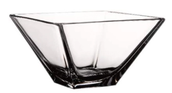 Lot de 6 coupes en verre, transparent, 11x11x6cm, 0.3L