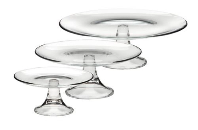 Gebäck-/Kuchenständer, Klarglas, D21cm, H9.5cm