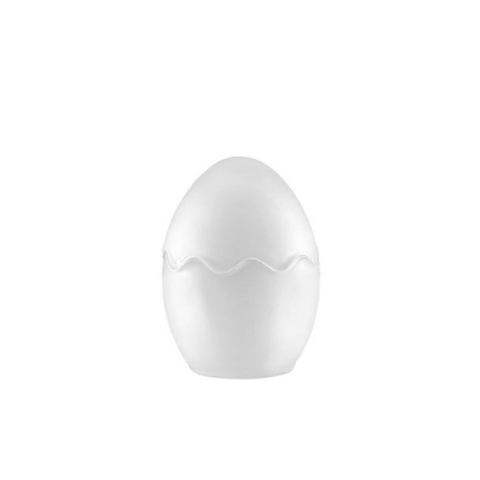 Set de 6 miniatures en verre, satiné, D5.5cm, H7.5cm, 0.05L