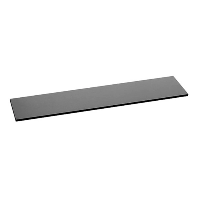 Plateau de buffet stratifié, gris foncé, 80x21x0.8cm