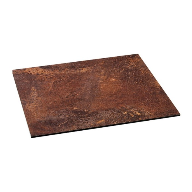 INDUSTRY 2.0 Buffetplatte, Rost-Optik, 34x34x0.8cm