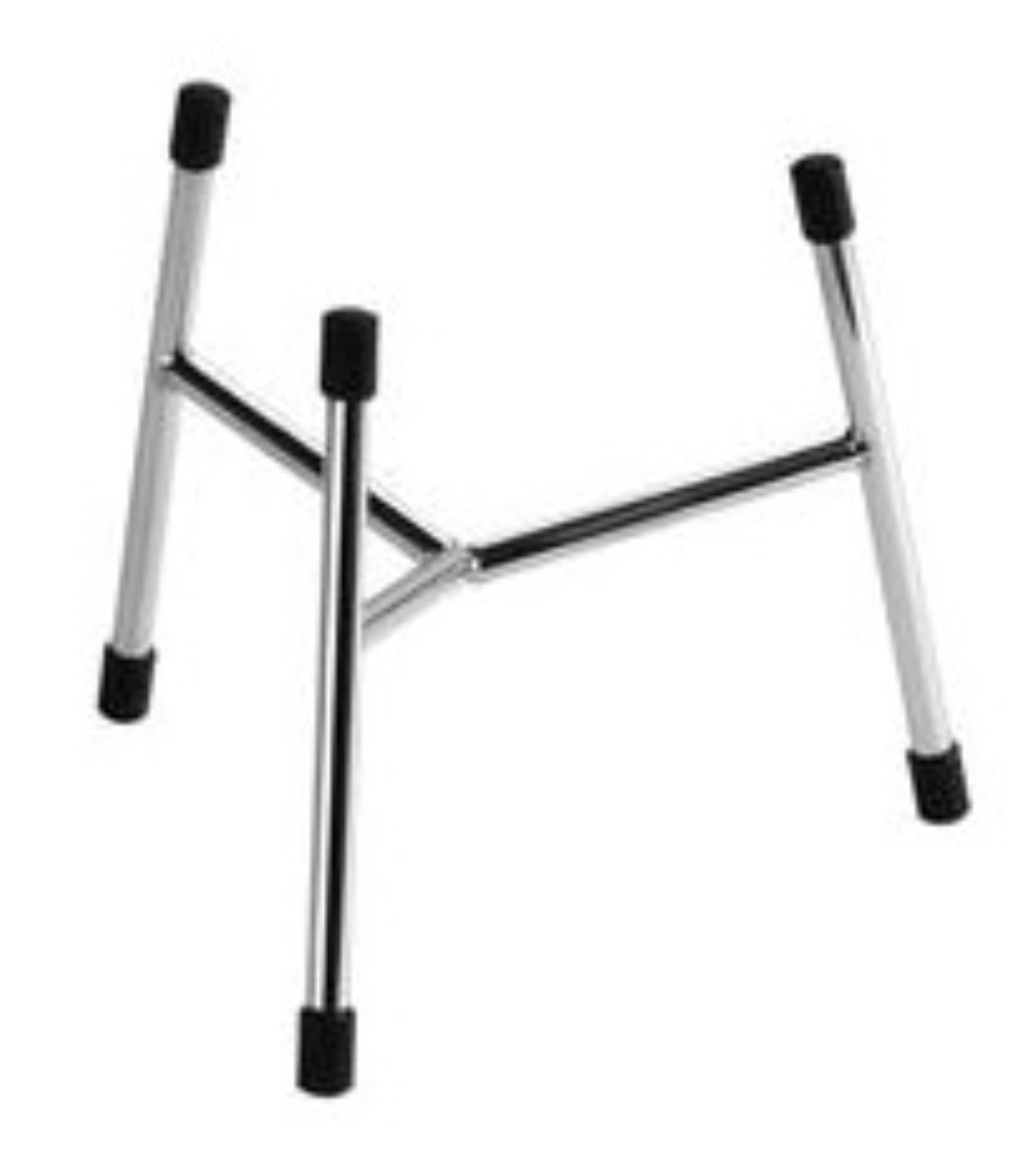 Set de 3 supports de buffet STABLO, acier inoxydable, poli,