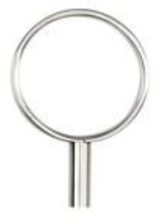 Set de 10 anneaux S, acier inoxydable, poli, D2.8cm