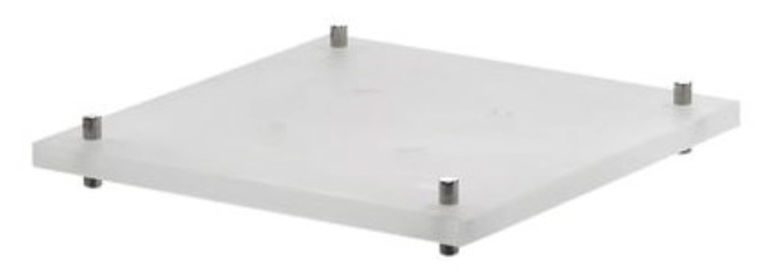 SQUARELINE Adaptateur acrylique, translucide 27x27x3.5cm