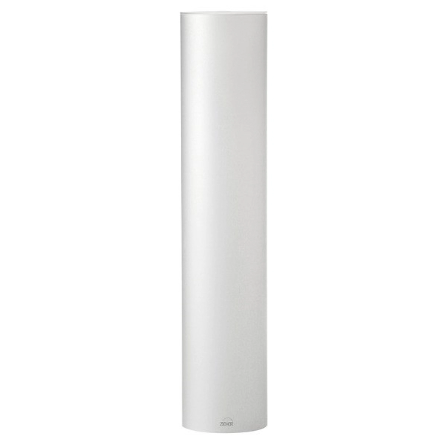 Set de 3 tubes, acrylique, satiné, blanc, D12cm, H58cm