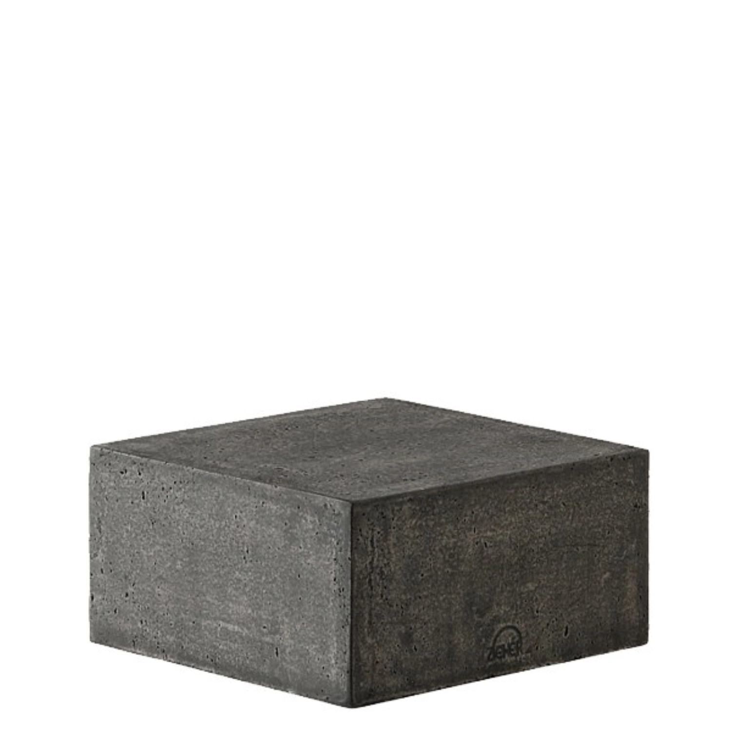 KONKRET ! Présentoir de buffet, gris foncé, 24x24cm, H12cm