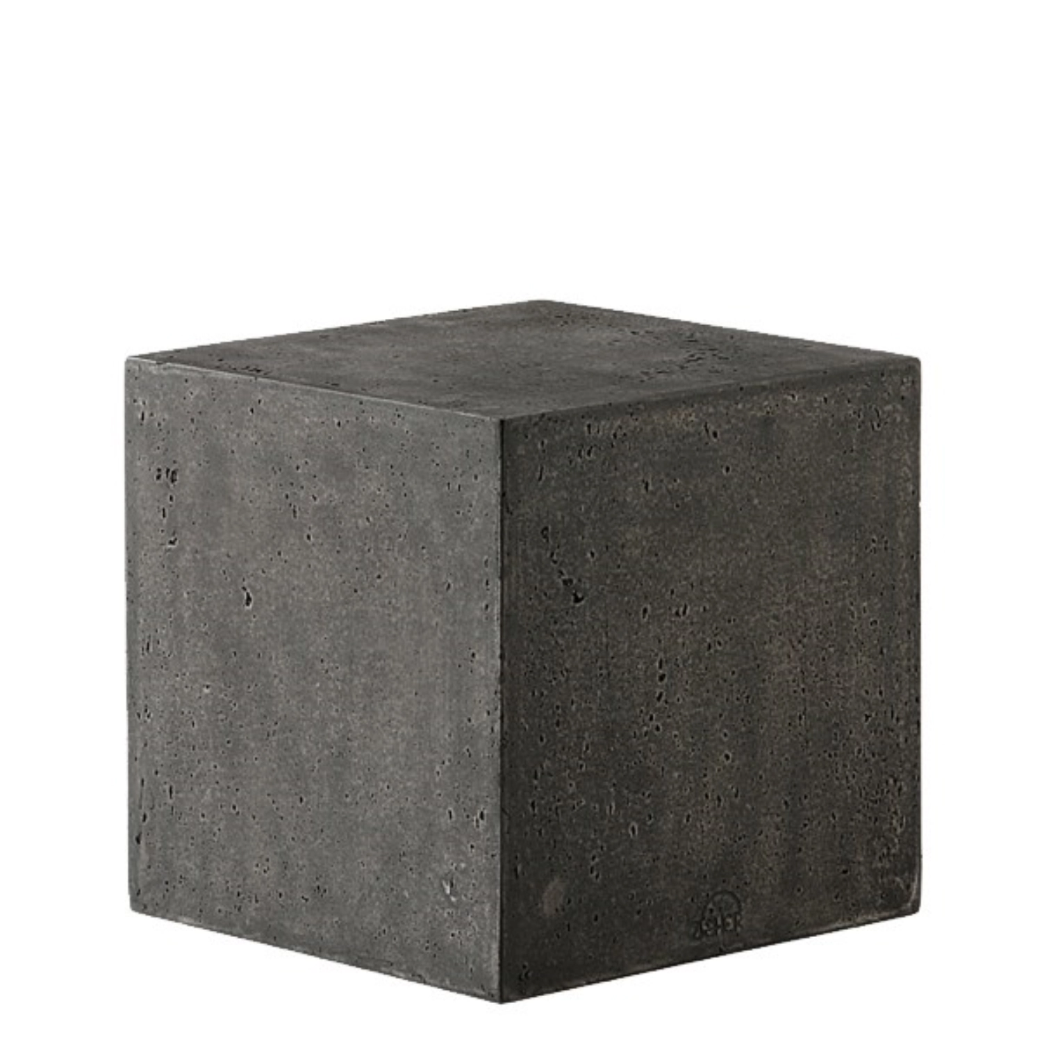 KONKRET ! Présentoir de buffet, gris foncé, 24x24cm, H24cm