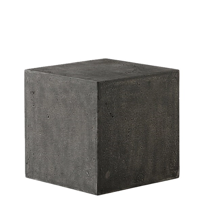 KONKRET ! Présentoir de buffet, gris foncé, 24x24cm, H24cm