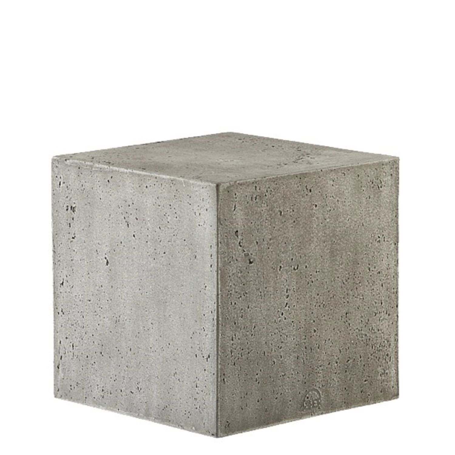 KONKRET ! Présentoir de buffet, gris clair 24x24cm, H24cm