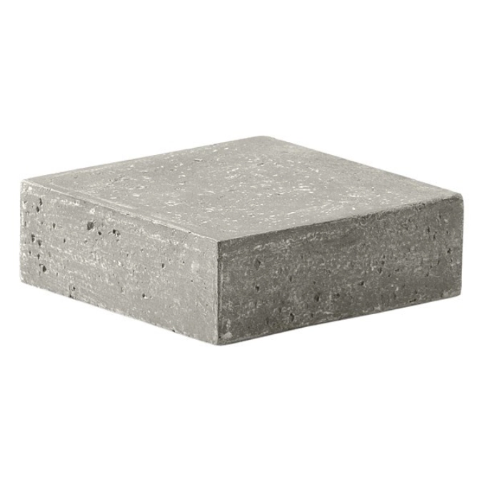 2 pièces de KONKRET ! Présentoir de buffet, gris clair, 12x1