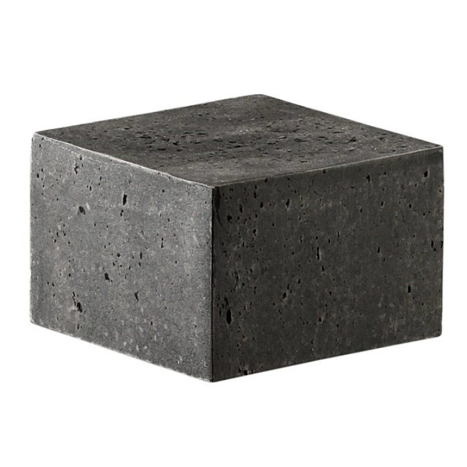 2 pièces de KONKRET ! Présentoir de buffet, gris foncé, 12x1