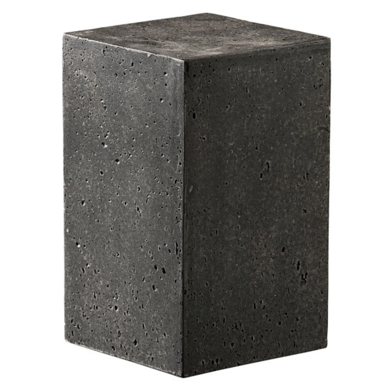 Lot de 2 KONKRET ! Présentoir de buffet, gris foncé, 12x12cm