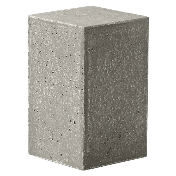 2 pièces de KONKRET ! Présentoir de buffet, gris clair, 12x1