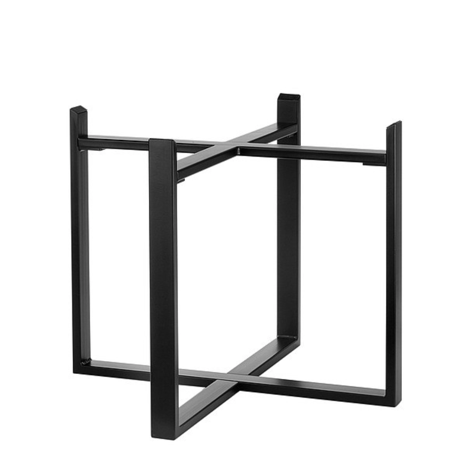 KONKRET ! Support p. plateau XXL, noir mat, 70x70x57cm