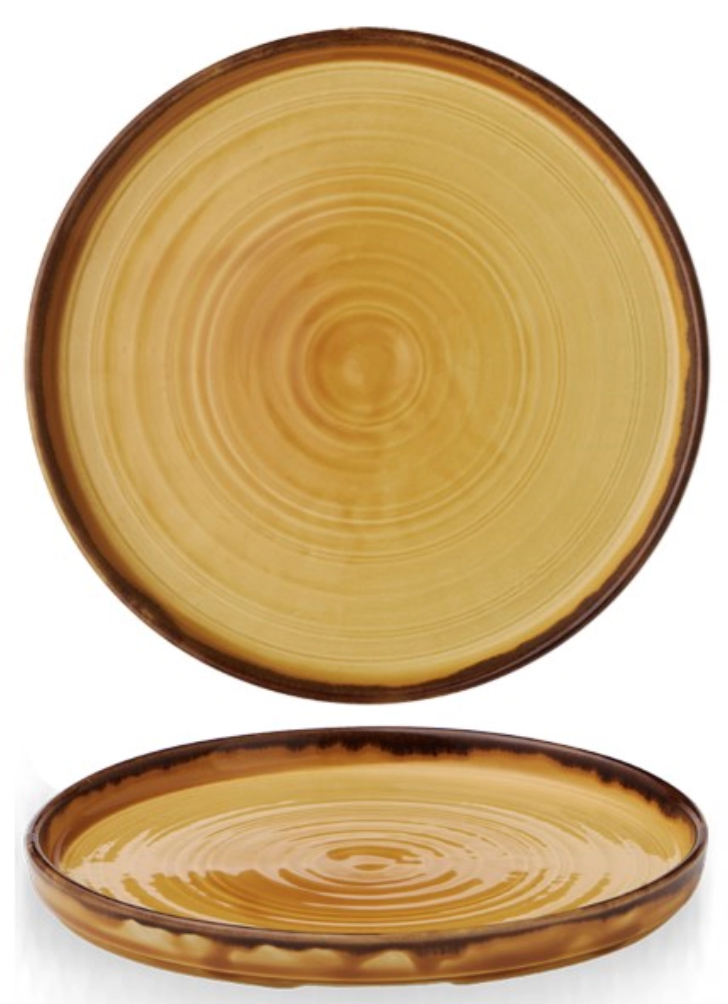 Harvest Mustard Walled Teller