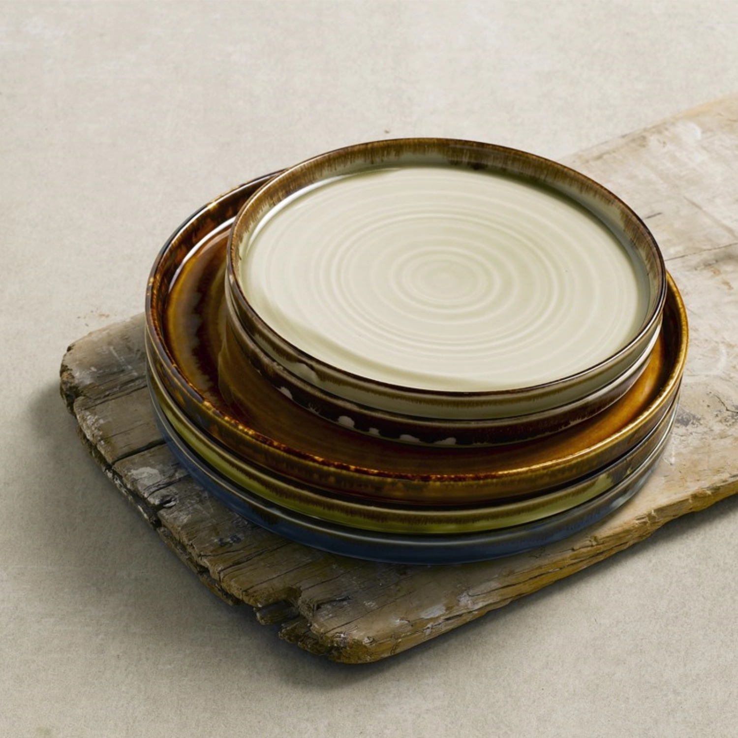 Harvest Mustard Walled Teller