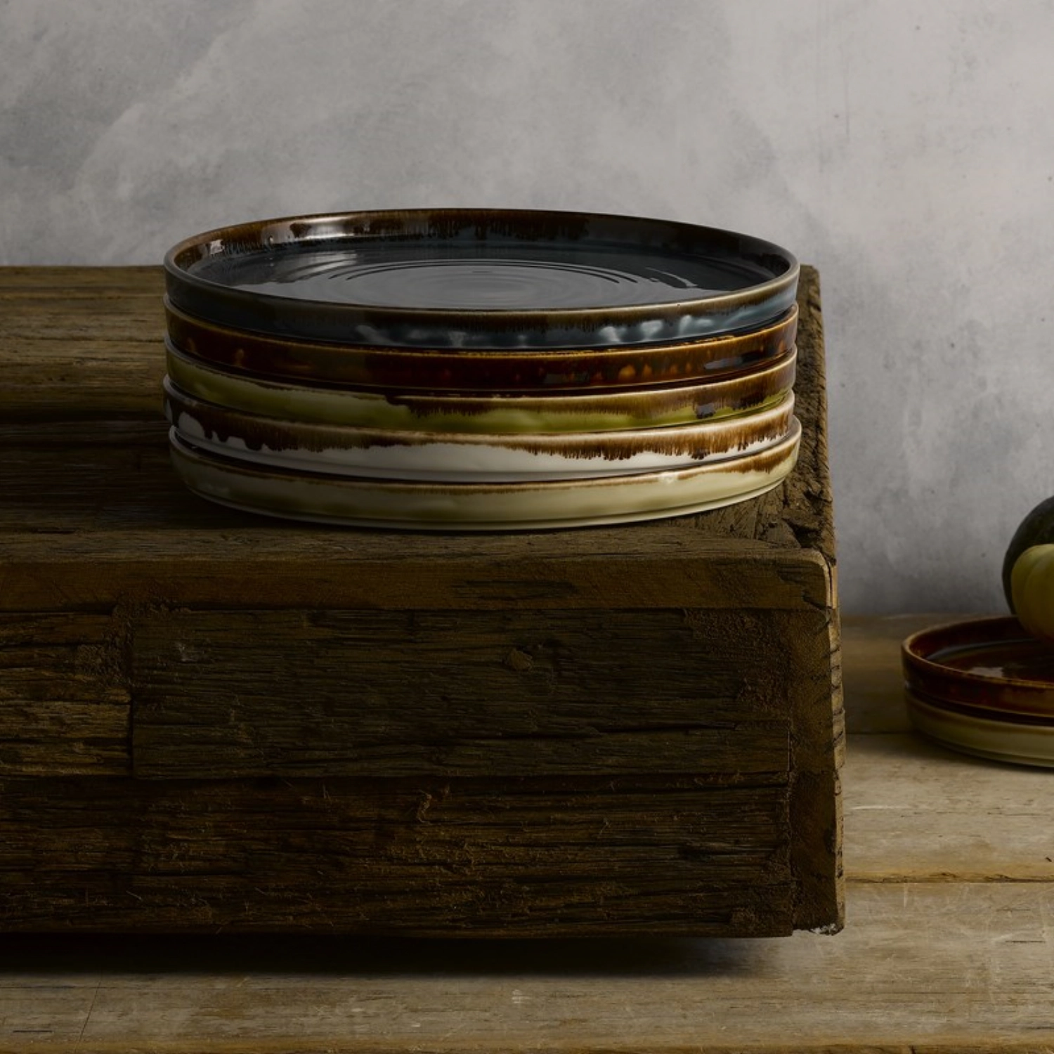 Harvest Mustard Walled Teller