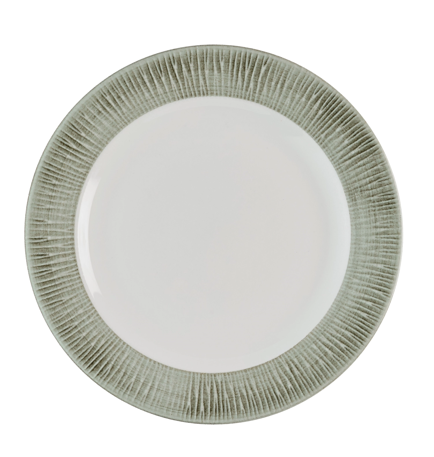 Bamboo Spinwash Alpine Teller halbtief Fahne schmal