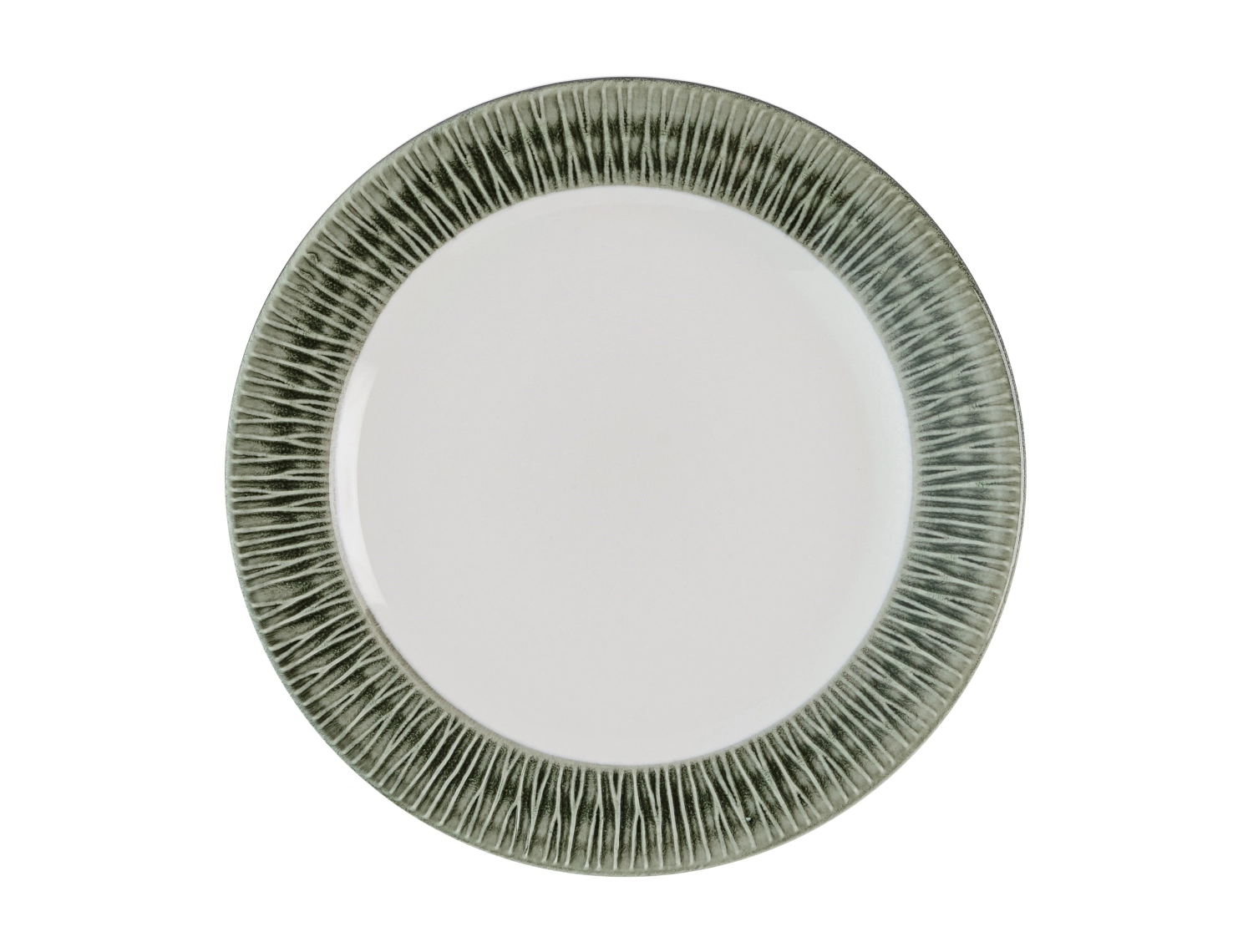 Bamboo Spinwash Alpine Teller flach Fahne schmal