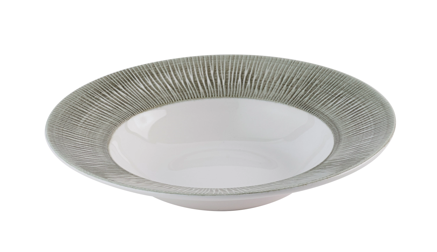 Bamboo Spinwash Alpine Teller tief Fahne breit