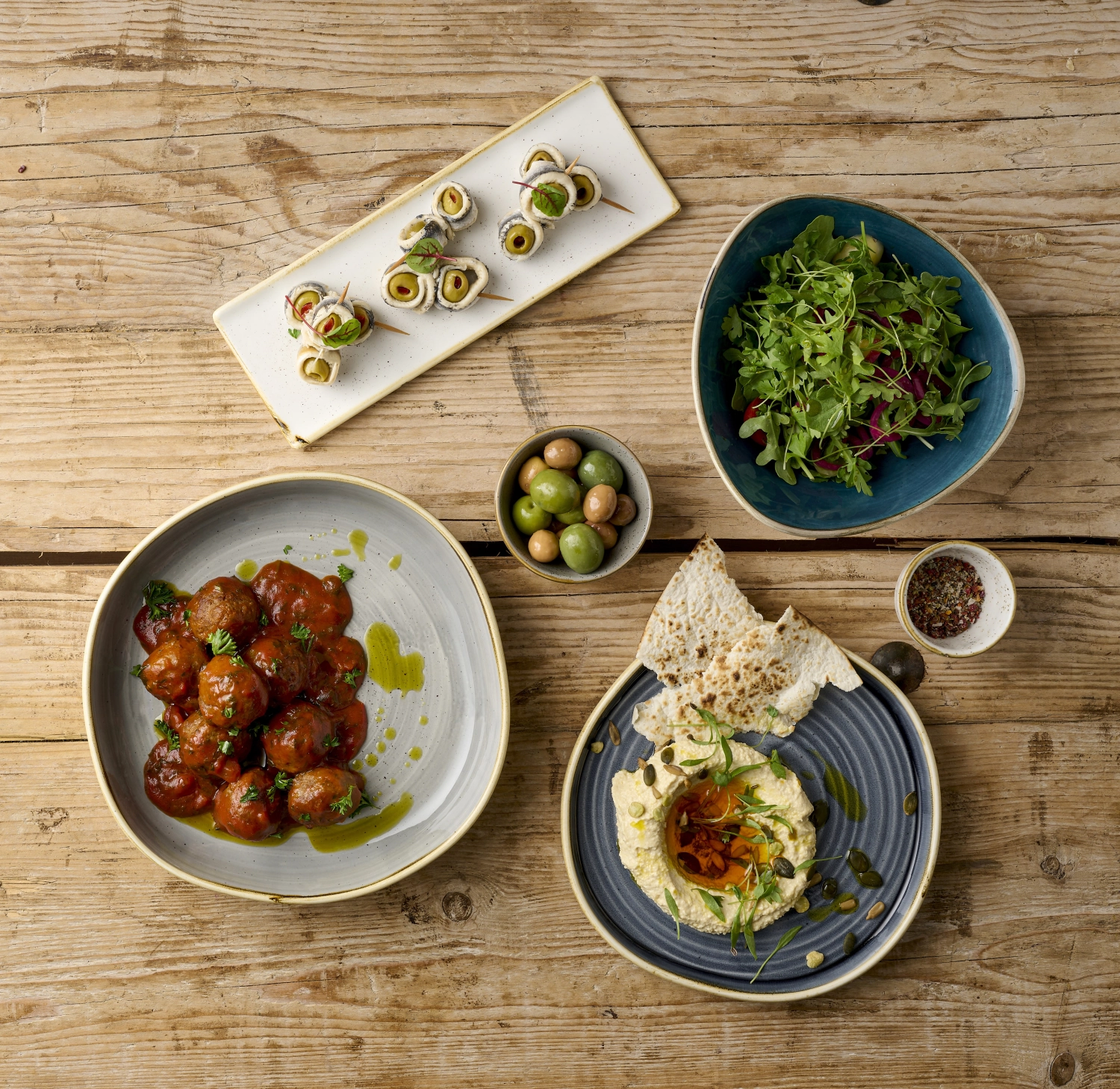 Stonecast Blueberry Organic Walled Teller flach