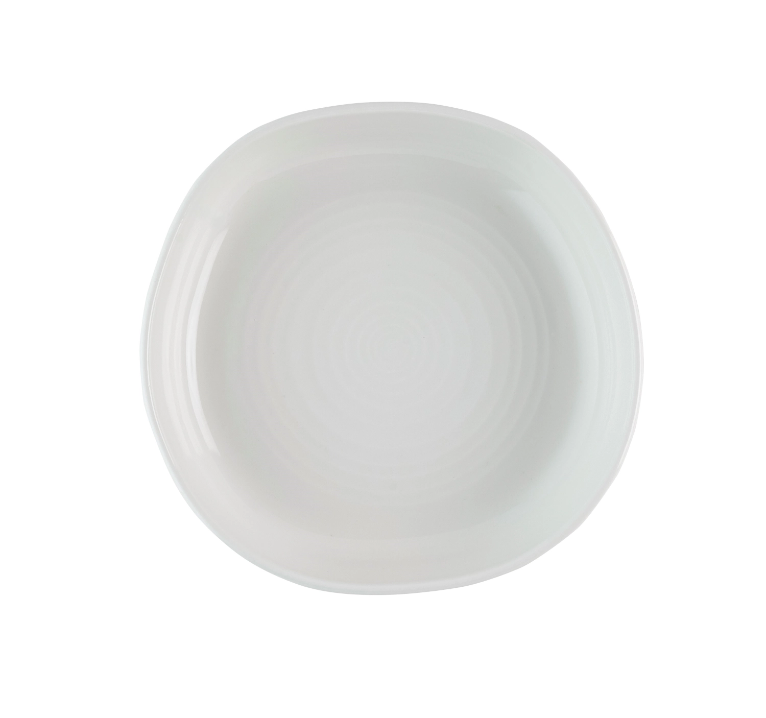 Chefs Plates White Organic Walled Schüssel