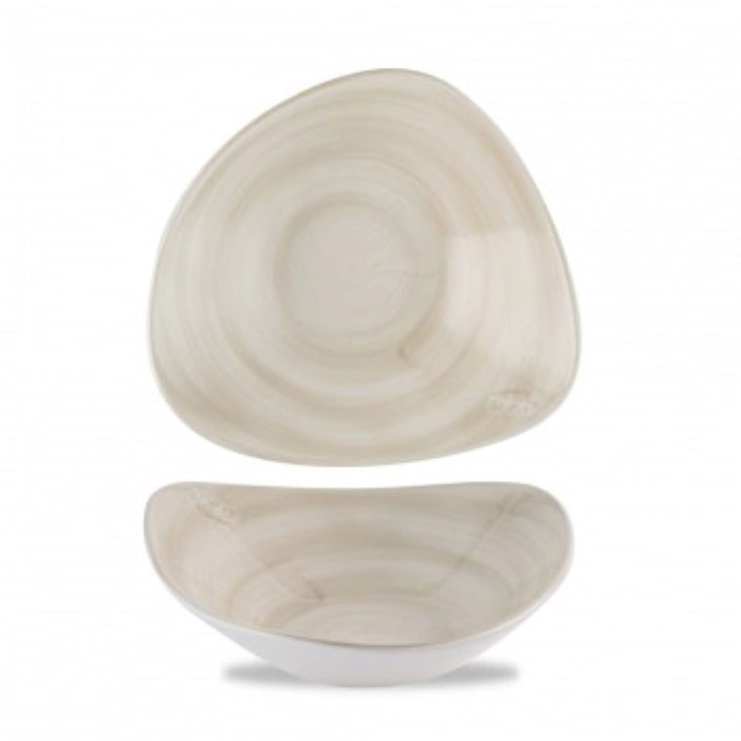 Stonecast Canvas Natural Triangel Schüssel