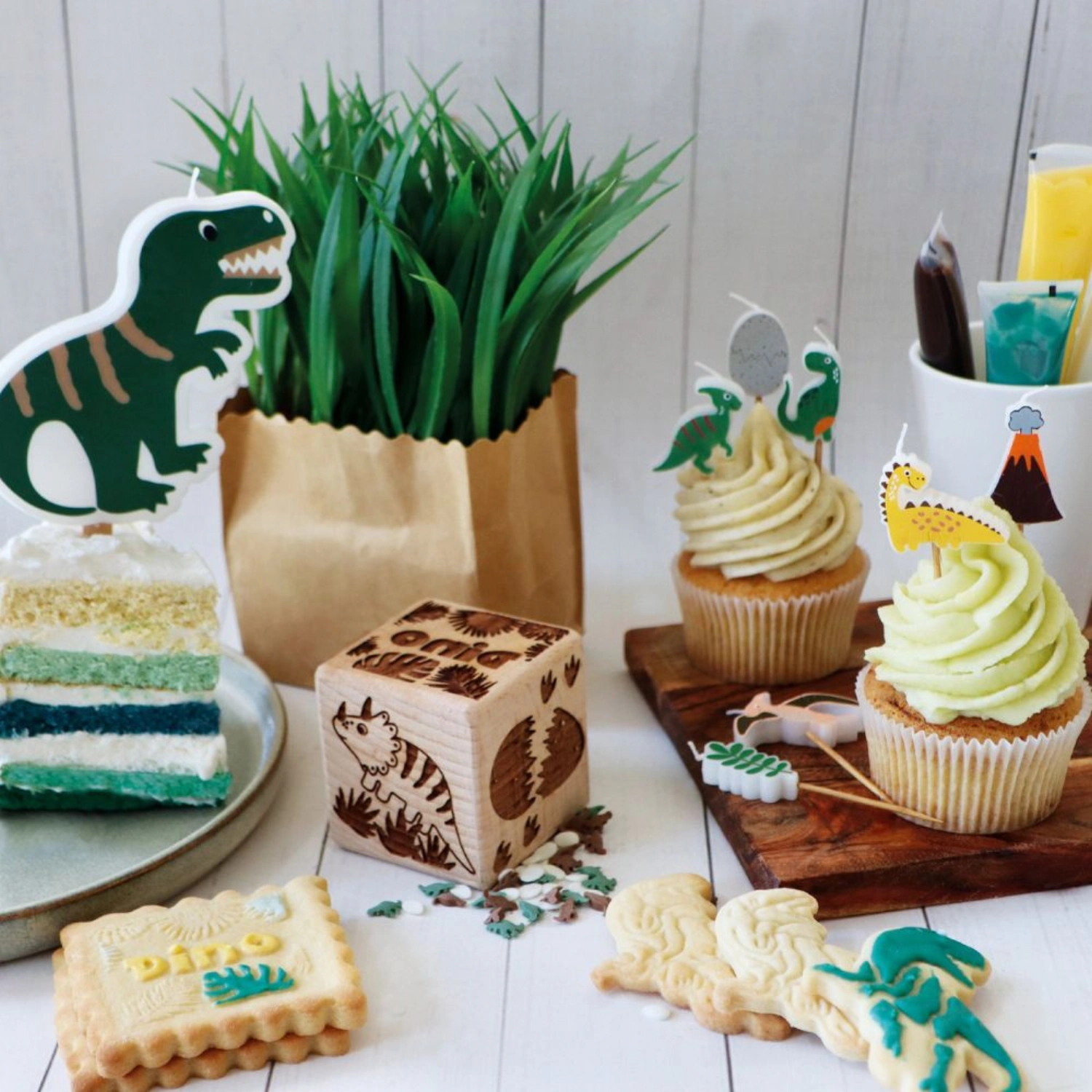 Würfelstempel und Ausstecher