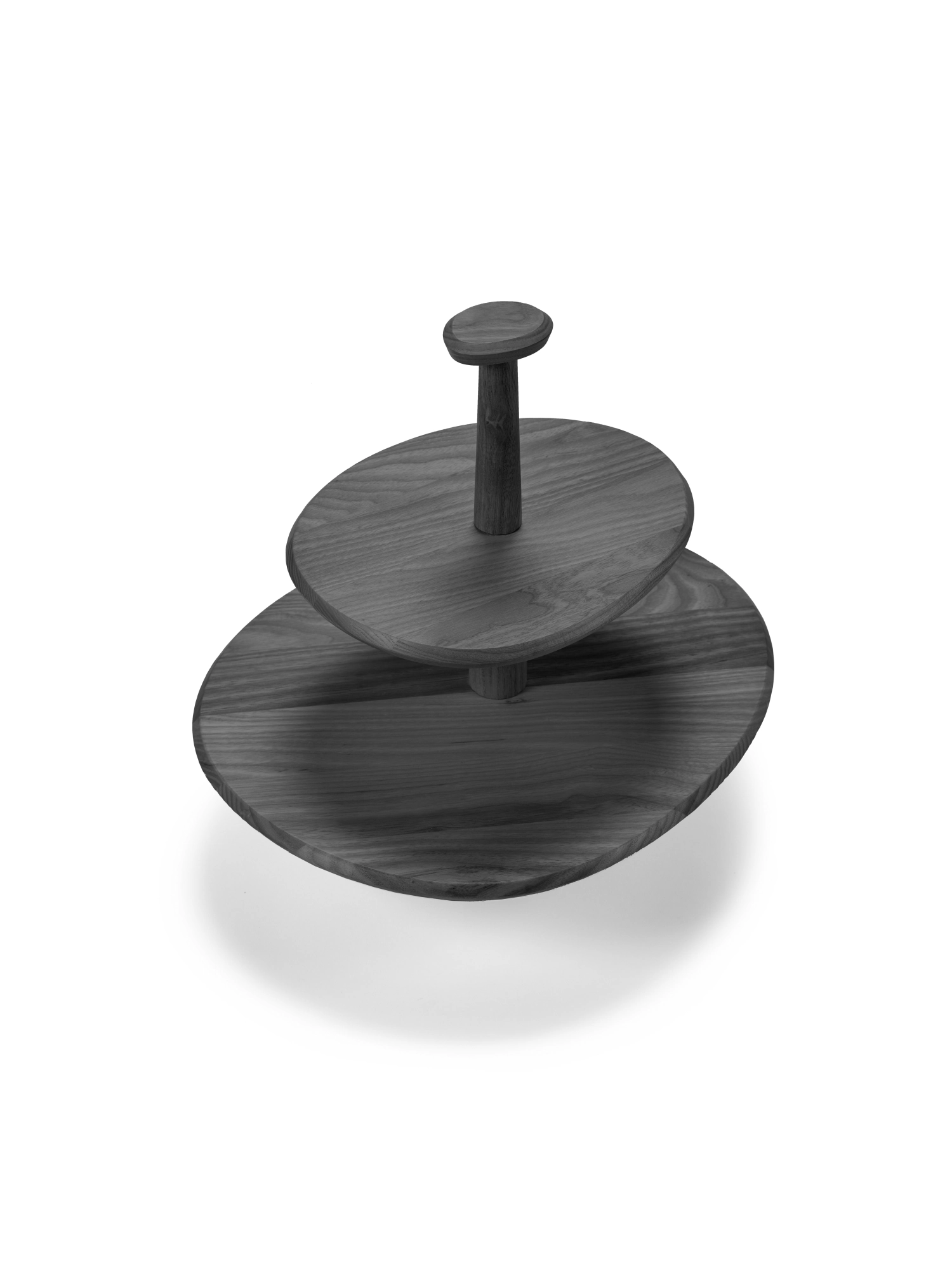 Dune présentoir à gâteaux 01 Two Tier noir 41x39x38.5