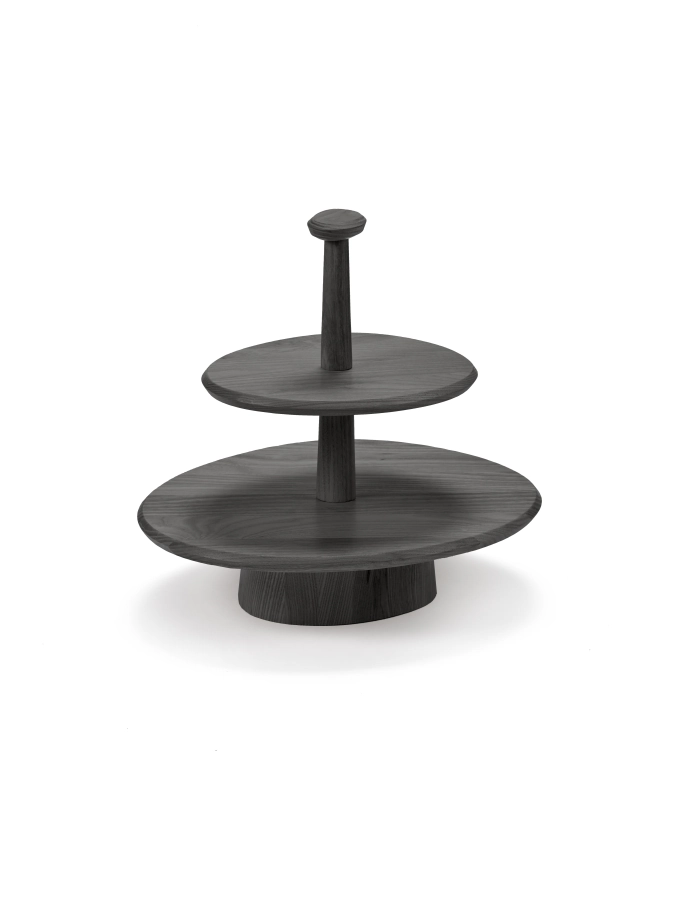 Dune Kuchenständer 01 Two Tier schwarz 41x39x38.5