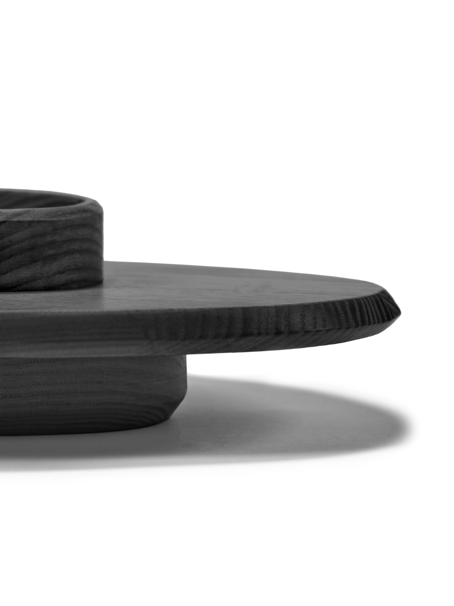 Dune Platte + Schale 01 schwarz 60.5x34.5x8