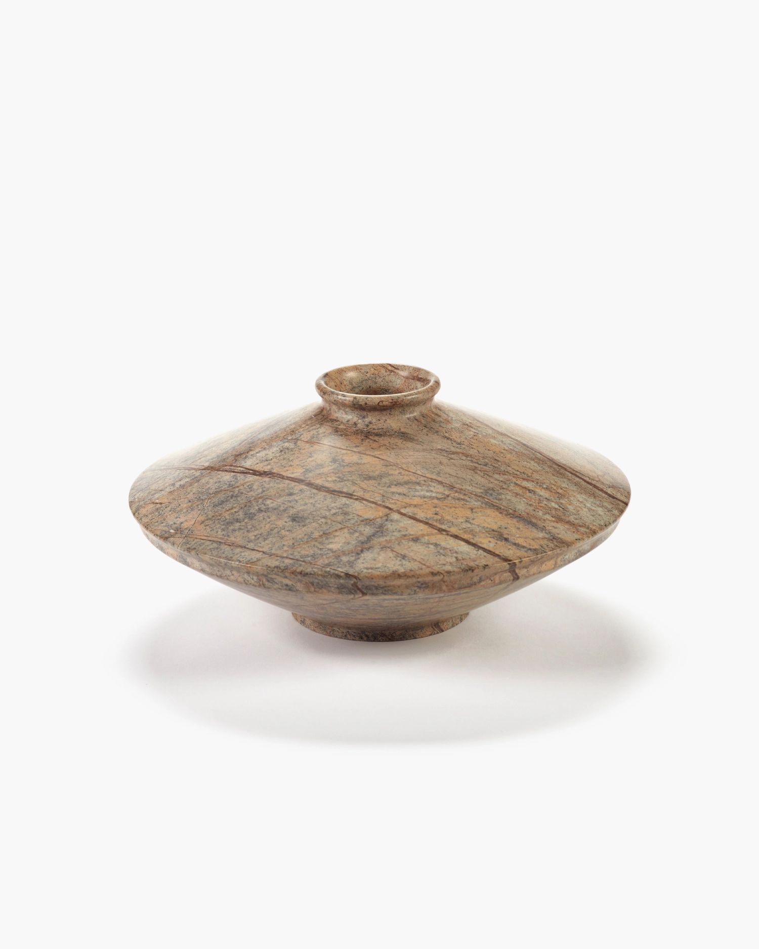 Dune Vase 1 marron D32xH15