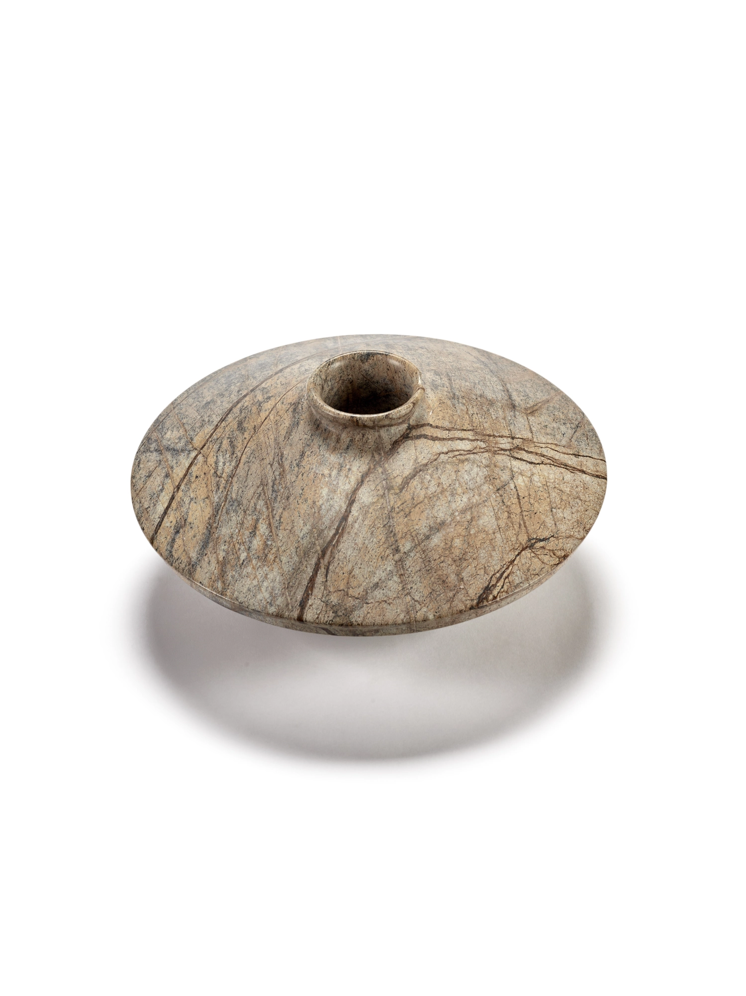 Dune Vase 1 marron D32xH15