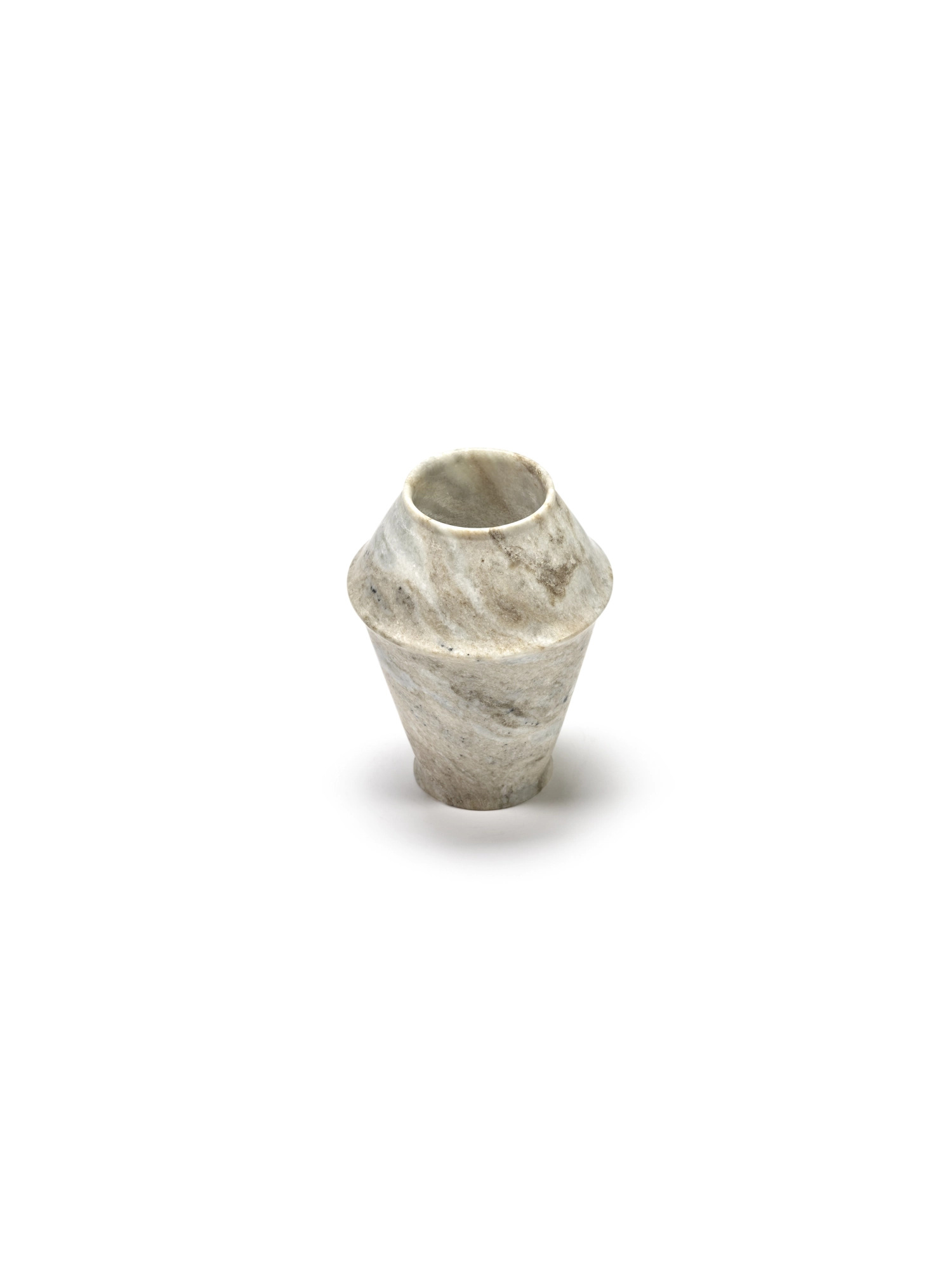 Dune Vase 2 marron clair D14xH18